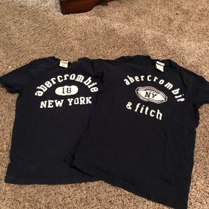 2 abercrombie t-shirts